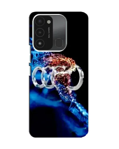 Чехол для TECNO Spark 8C с картинкой «Энергия лого Audi» Чехол для TECNO Spark 8C с картинкой «Энергия лого Audi»