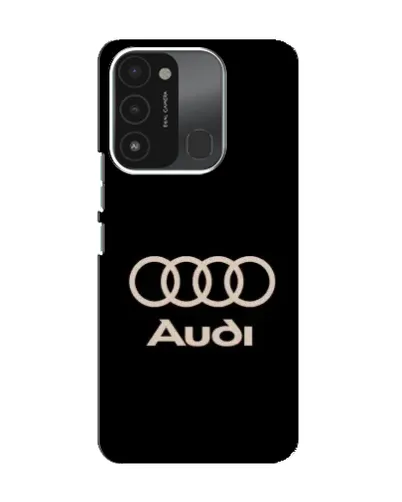 Чехол для TECNO Spark 8C с картинкой «Audi — золотой логотип» Чехол для TECNO Spark 8C с картинкой «Audi — золотой логотип»