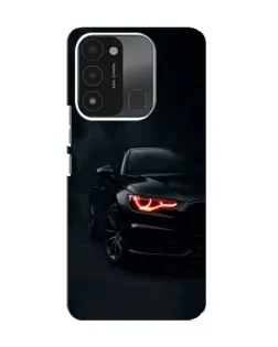 Чехол для TECNO Spark 8C с картинкой «Audi — хищный взгляд»