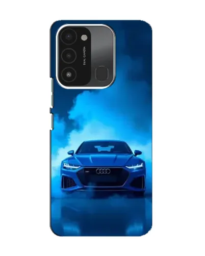 Чехол для TECNO Spark 8C с картинкой «Audi — голубая энергия» Чехол для TECNO Spark 8C с картинкой «Audi — голубая энергия»