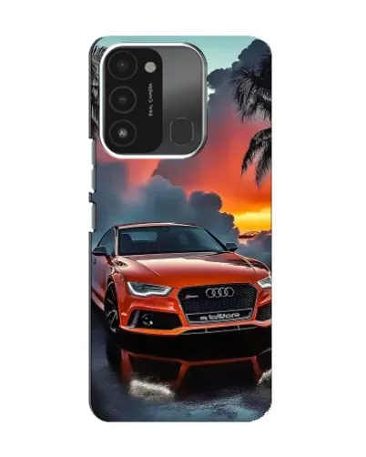 Чехол для TECNO Spark 8C с картинкой «Audi — закат» Чехол для TECNO Spark 8C с картинкой «Audi — закат»