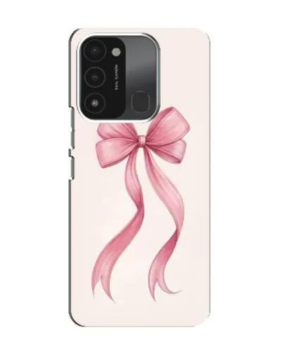 Чехол для TECNO Spark 8C с картинкой «Розовый бант»