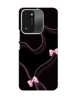 Чехол для TECNO Spark 8C с картинкой «Розовые ленты»