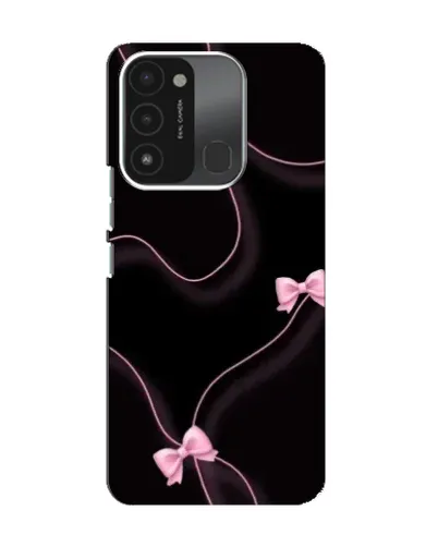 Чехол для TECNO Spark 8C с картинкой «Розовые ленты»