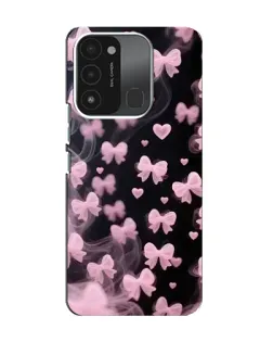 Чехол для TECNO Spark 8C с картинкой «Неоновое кружево»