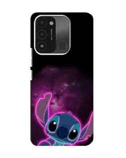 Чохол для TECNO Spark 8C з картинкою «Неоновий Stitch»