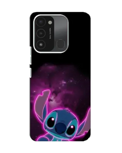 Чехол для TECNO Spark 8C с картинкой «Неоновый Stitch» Чехол для TECNO Spark 8C с картинкой «Неоновый Stitch»