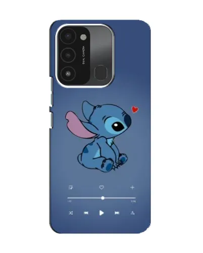 Чехол для TECNO Spark 8C с картинкой «Музыкальный Stitch» Чехол для TECNO Spark 8C с картинкой «Музыкальный Stitch»
