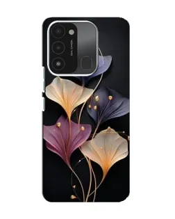 Чехол для TECNO Spark 8C с картинкой «Лиловые цветы грации» Чехол для TECNO Spark 8C с картинкой «Лиловые цветы грации»