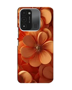 Чехол для TECNO Spark 8C с картинкой «Оранжевый макро цветок» Чехол для TECNO Spark 8C с картинкой «Оранжевый макро цветок»