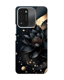 Чехол для TECNO Spark 8C с картинкой «Черный лотос» Чехол для TECNO Spark 8C с картинкой «Черный лотос»