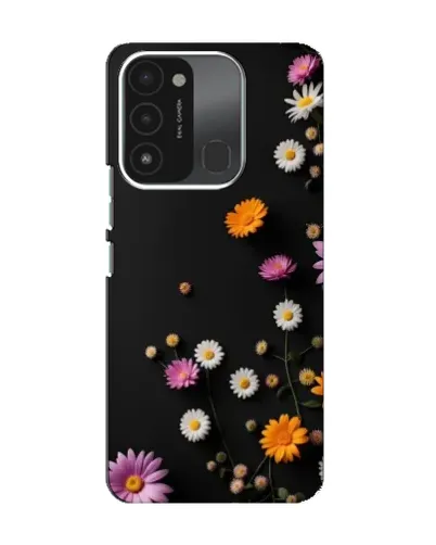 Чехол для TECNO Spark 8C с картинкой «Цветочная композиция»