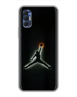 Чохол для TECNO Spark 8P з картинкою «Jordan Gradient Logo» Чохол для TECNO Spark 8P з картинкою «Jordan Gradient Logo»