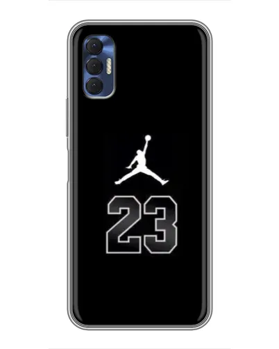Чехол для TECNO Spark 8P с картинкой «Jordan Flight 23» Чехол для TECNO Spark 8P с картинкой «Jordan Flight 23»