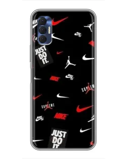 Чехол для TECNO Spark 8P с картинкой «Nike Mix Pattern» Чехол для TECNO Spark 8P с картинкой «Nike Mix Pattern»