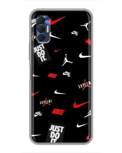 Чехол для TECNO Spark 8P с картинкой «Nike Mix Pattern» Чехол для TECNO Spark 8P с картинкой «Nike Mix Pattern»