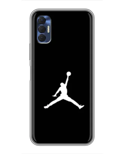 Чехол для TECNO Spark 8P с картинкой «Jordan Silhouette» Чехол для TECNO Spark 8P с картинкой «Jordan Silhouette»
