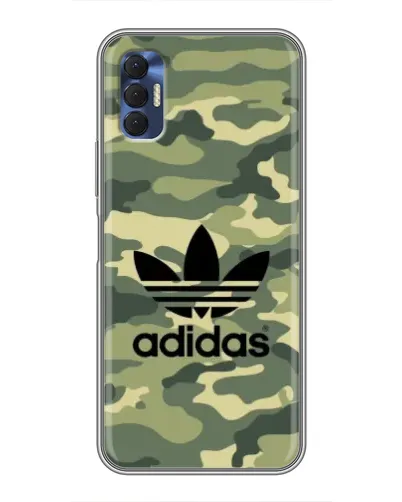 Чехол для TECNO Spark 8P с картинкой «Милитари стиль Adidas»