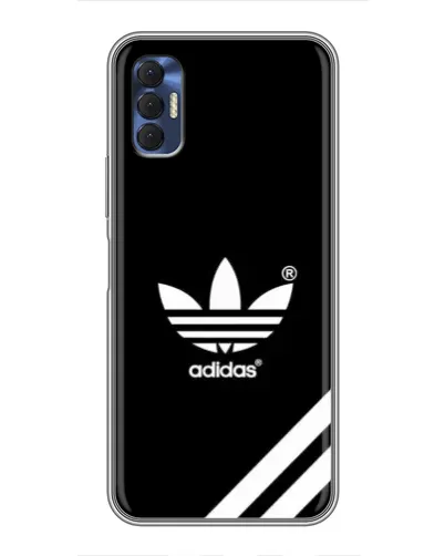 Чехол для TECNO Spark 8P с картинкой «Adidas с диагональными полосами»