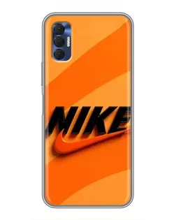Чохол для TECNO Spark 8P з картинкою «Помаранчевий драйв Nike» Чохол для TECNO Spark 8P з картинкою «Помаранчевий драйв Nike»