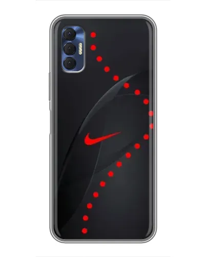 Чехол для TECNO Spark 8P с картинкой «Абстрактный дизайн Nike» Чехол для TECNO Spark 8P с картинкой «Абстрактный дизайн Nike»