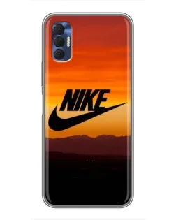 Чехол для TECNO Spark 8P с картинкой «Nike — вечерний горизонт»