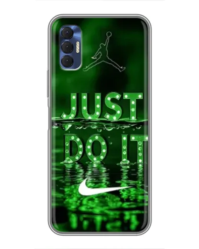 Чехол для TECNO Spark 8P с картинкой «Зеленый неоновый Nike» Чехол для TECNO Spark 8P с картинкой «Зеленый неоновый Nike»
