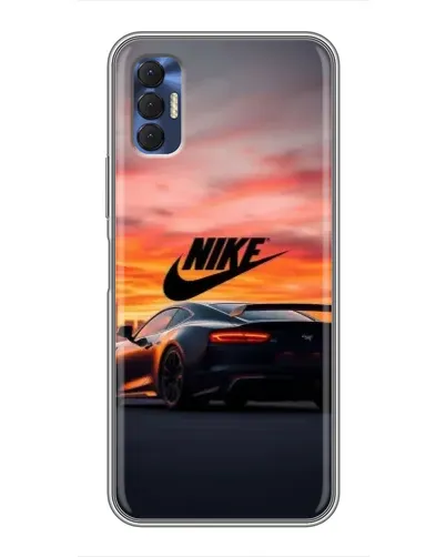 Чехол для TECNO Spark 8P с картинкой «Nike и суперкар» Чехол для TECNO Spark 8P с картинкой «Nike и суперкар»