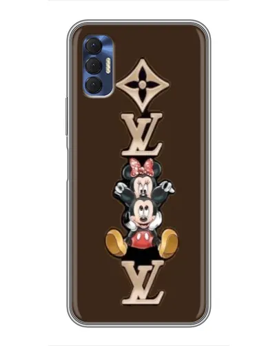 Чехол для TECNO Spark 8P с картинкой «LV и Микки Маус» Чехол для TECNO Spark 8P с картинкой «LV и Микки Маус»