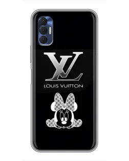 Чехол для TECNO Spark 8P с картинкой «LV и Минни Маус»