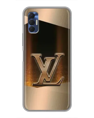 Чехол для TECNO Spark 8P с картинкой «LV — золотое сияние» Чехол для TECNO Spark 8P с картинкой «LV — золотое сияние»