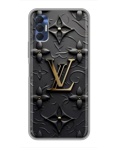 Чехол для TECNO Spark 8P с картинкой «Кожаная текстура LV» Чехол для TECNO Spark 8P с картинкой «Кожаная текстура LV»