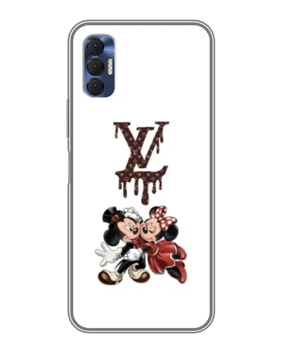 Чехол для TECNO Spark 8P с картинкой «LV и Микки Маус» Чехол для TECNO Spark 8P с картинкой «LV и Микки Маус»