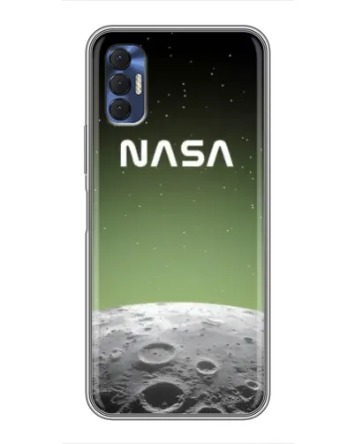 Чехол для TECNO Spark 8P с картинкой «NASA — лунный градиент»