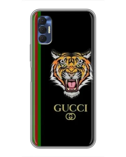 Чехол для TECNO Spark 8P с картинкой «Тигр Gucci»