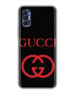 Чехол для TECNO Spark 8P с картинкой «Gucci — красный логотип» Чехол для TECNO Spark 8P с картинкой «Gucci — красный логотип»