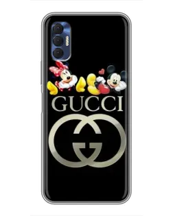 Чехол для TECNO Spark 8P с картинкой «Gucci — герои Disney» Чехол для TECNO Spark 8P с картинкой «Gucci — герои Disney»