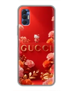 Чехол для TECNO Spark 8P с картинкой «Gucci — золотой сад» Чехол для TECNO Spark 8P с картинкой «Gucci — золотой сад»