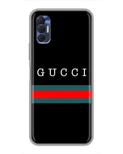 Чехол для TECNO Spark 8P с картинкой «Gucci — красный пояс» Чехол для TECNO Spark 8P с картинкой «Gucci — красный пояс»