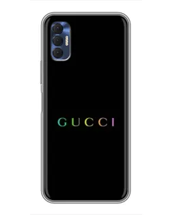 Чехол для TECNO Spark 8P с картинкой «Gucci — неоновый минимализм» Чехол для TECNO Spark 8P с картинкой «Gucci — неоновый минимализм»