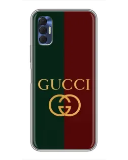 Чехол для TECNO Spark 8P с картинкой «Gucci — темно-зеленый градиент» Чехол для TECNO Spark 8P с картинкой «Gucci — темно-зеленый градиент»