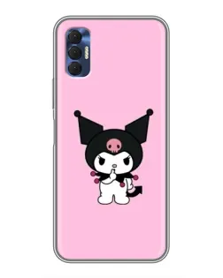 Чехол для TECNO Spark 8P с картинкой «Kuromi — розовая нежность» Чехол для TECNO Spark 8P с картинкой «Kuromi — розовая нежность»