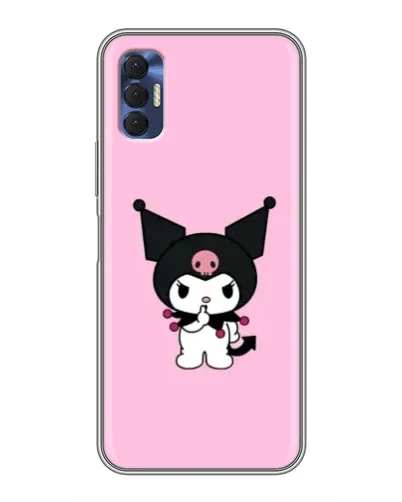 Чехол для TECNO Spark 8P с картинкой «Kuromi — розовая нежность» Чехол для TECNO Spark 8P с картинкой «Kuromi — розовая нежность»