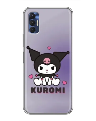 Чехол для TECNO Spark 8P с картинкой «Kuromi — фиолетовый арт» Чехол для TECNO Spark 8P с картинкой «Kuromi — фиолетовый арт»