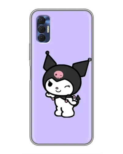 Чехол для TECNO Spark 8P с картинкой «Классическая Kuromi» Чехол для TECNO Spark 8P с картинкой «Классическая Kuromi»