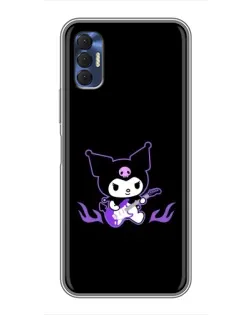 Чехол для TECNO Spark 8P с картинкой «Электрическая Kuromi» Чехол для TECNO Spark 8P с картинкой «Электрическая Kuromi»