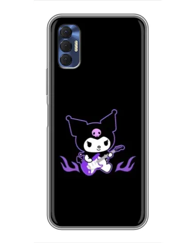 Чехол для TECNO Spark 8P с картинкой «Электрическая Kuromi» Чехол для TECNO Spark 8P с картинкой «Электрическая Kuromi»