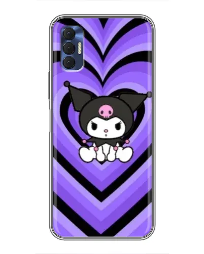 Чехол для TECNO Spark 8P с картинкой «Kuromi и фиолетовые сердца» Чехол для TECNO Spark 8P с картинкой «Kuromi и фиолетовые сердца»