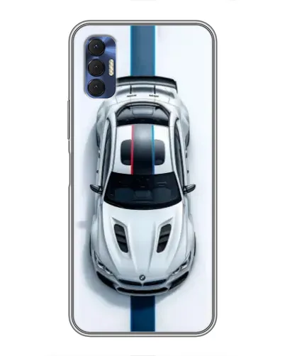 Чехол для TECNO Spark 8P с картинкой «Вид сверху — BMW M» Чехол для TECNO Spark 8P с картинкой «Вид сверху — BMW M»