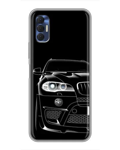 Чехол для TECNO Spark 8P с картинкой «Темный силуэт BMW» Чехол для TECNO Spark 8P с картинкой «Темный силуэт BMW»